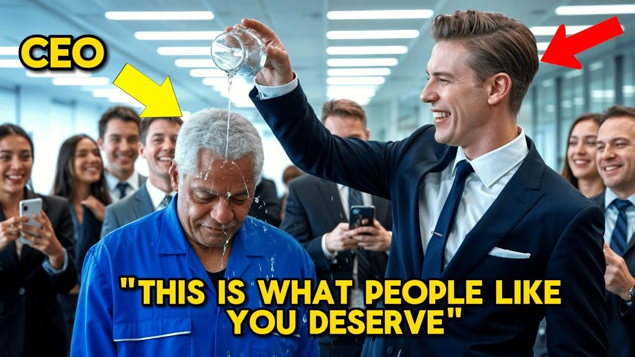 Black CEO’s Dad Goes Undercover as a Cleaner—What Employees Did Made Him Fire Them Immediately!