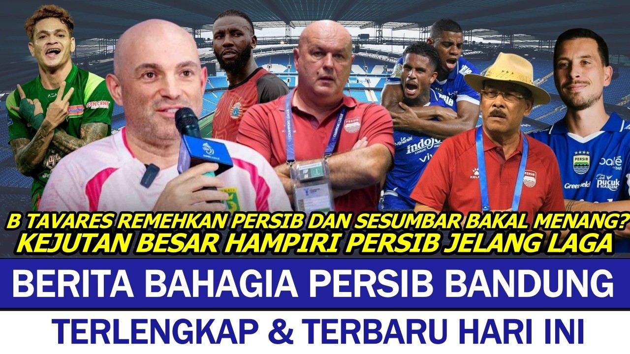 🔥GEGER JELANG LAGA! B Tavares Remehkan Persib? Bonus Besar Menanti? Allano Lima Bongkar Fakta Besar!