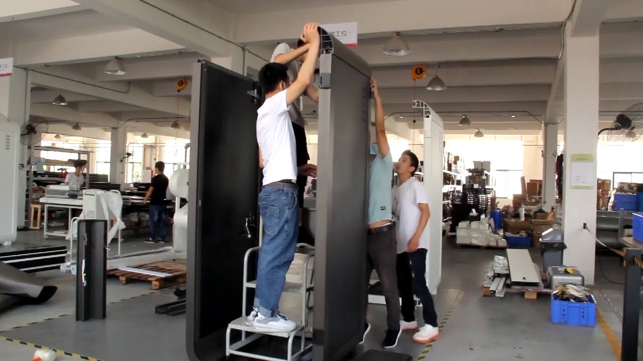 Smart phone booth assembly