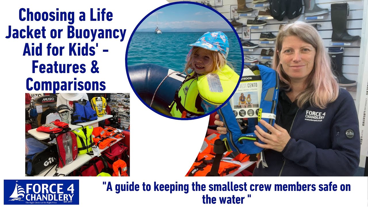 Choosing a Life Jacket or Buoyancy Aid for Kids - Features & Comparisons