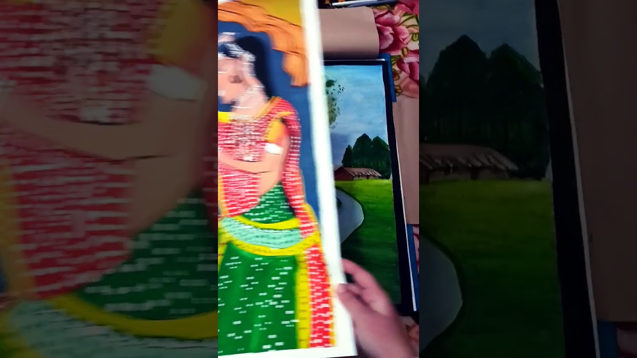 Class 12 painting portfolio file ideas