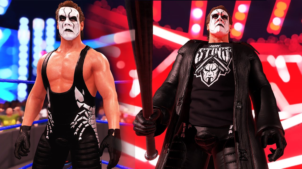WWE 2K22: Sting Mod/Port w/ Trons & Theme | Coming Soon