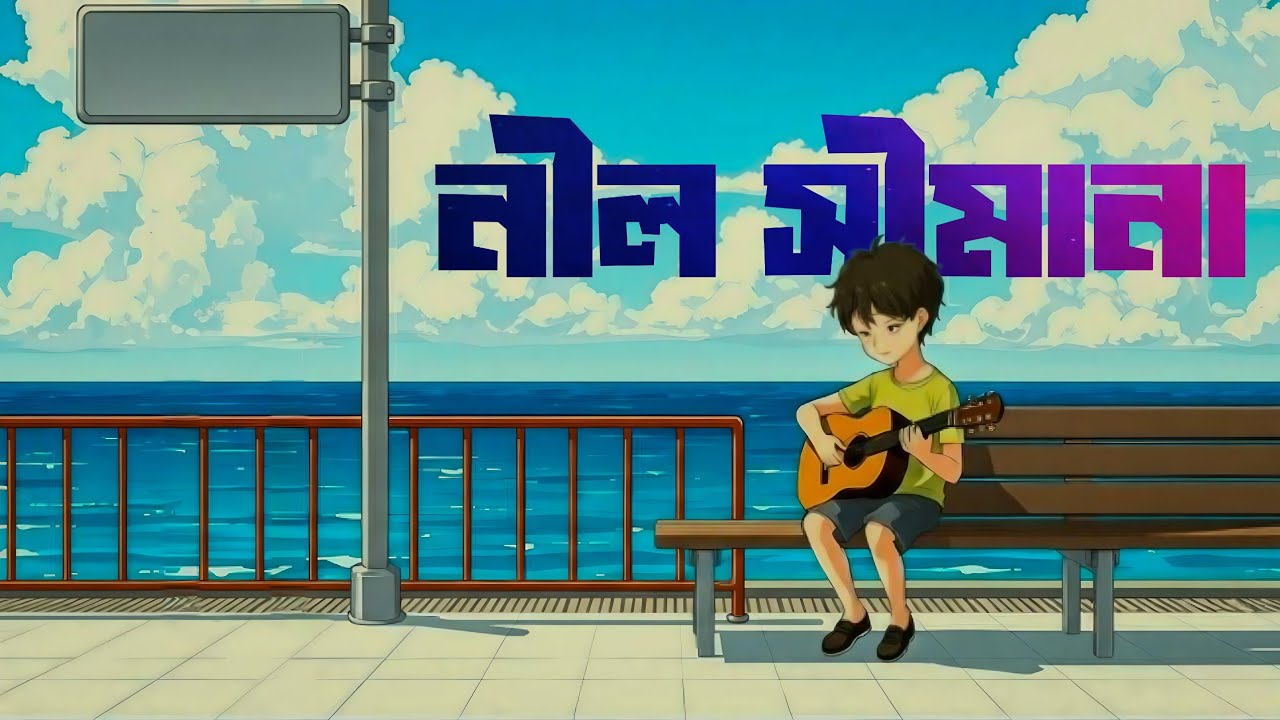 নীল সীমানা - Nil Shimana | Official Lyrical Video | Mahmud Sayem | Void Brand 