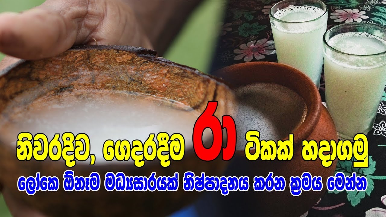 Ra Hadhamu | නිවරදිව, ගෙදරදීම රා ටිකක් හදාගමු ලෝකෙ ඕනෑම මධ්‍යසාරයක් නිෂ්පාදනය කරන ක්‍රමය මෙන්න
