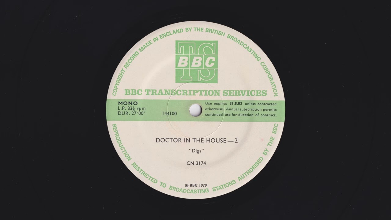 Doctor In The House 2 - Digs - BBC Transcription Service - CN 3174 - 144100