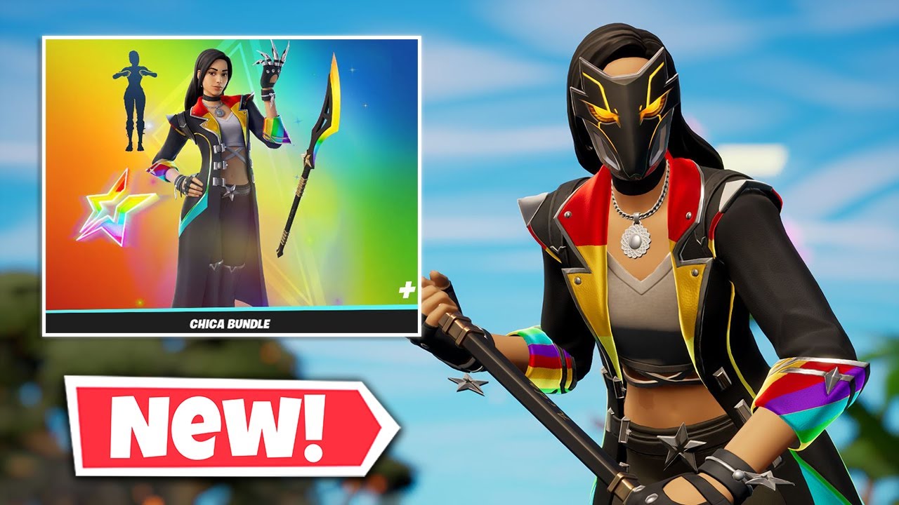 New CHICA Skin Gameplay in Fortnite