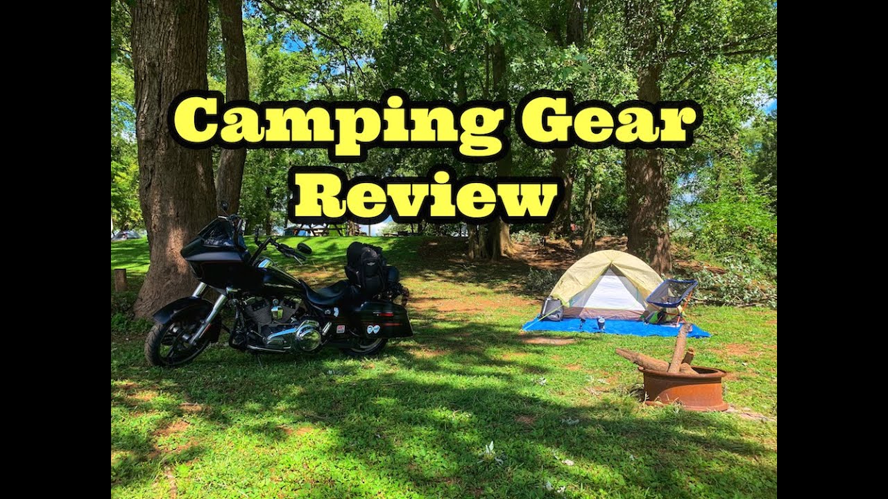 Motorcycle Camping Gear Review - Amazon Finds