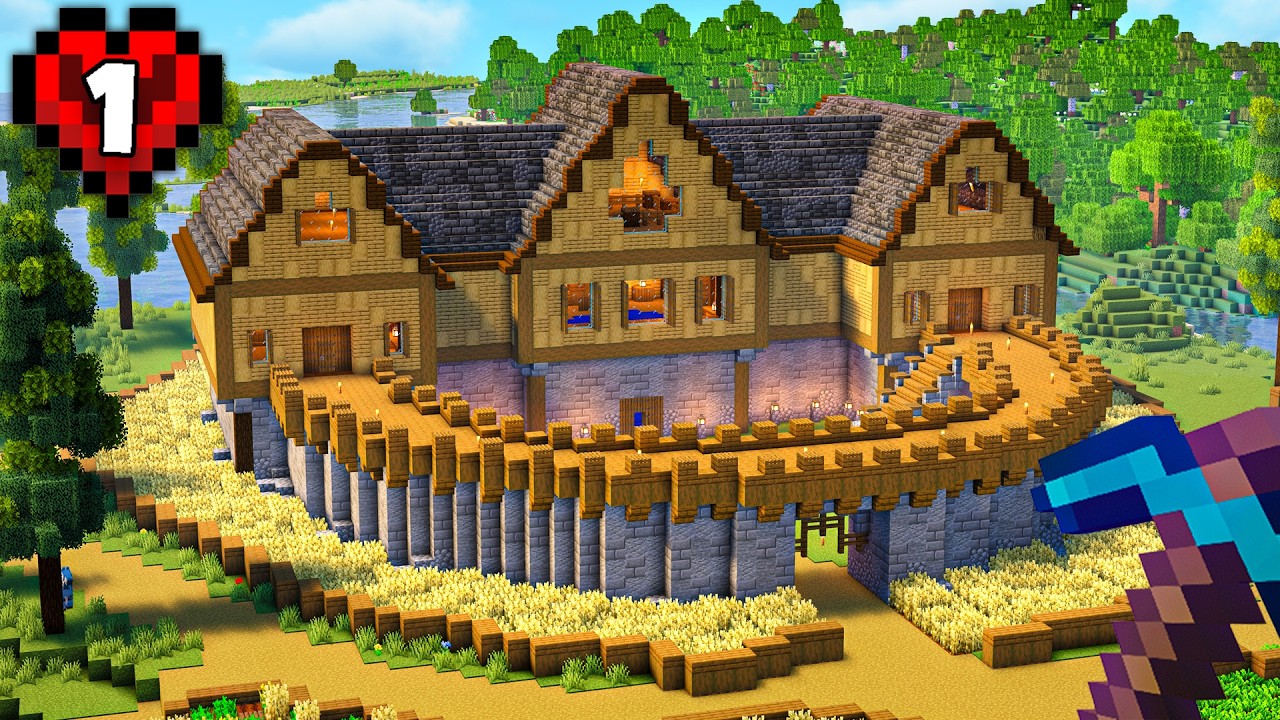 I Had The Perfect Cozy Start In Hardcore Minecraft!
