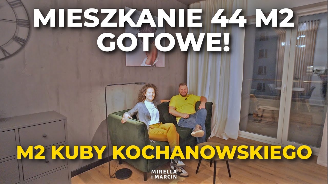 Mamy finał! Mieszkanie 44m2 też skończone | M2 Kuby Kochanowskiego #12 | Mirella i Marcin