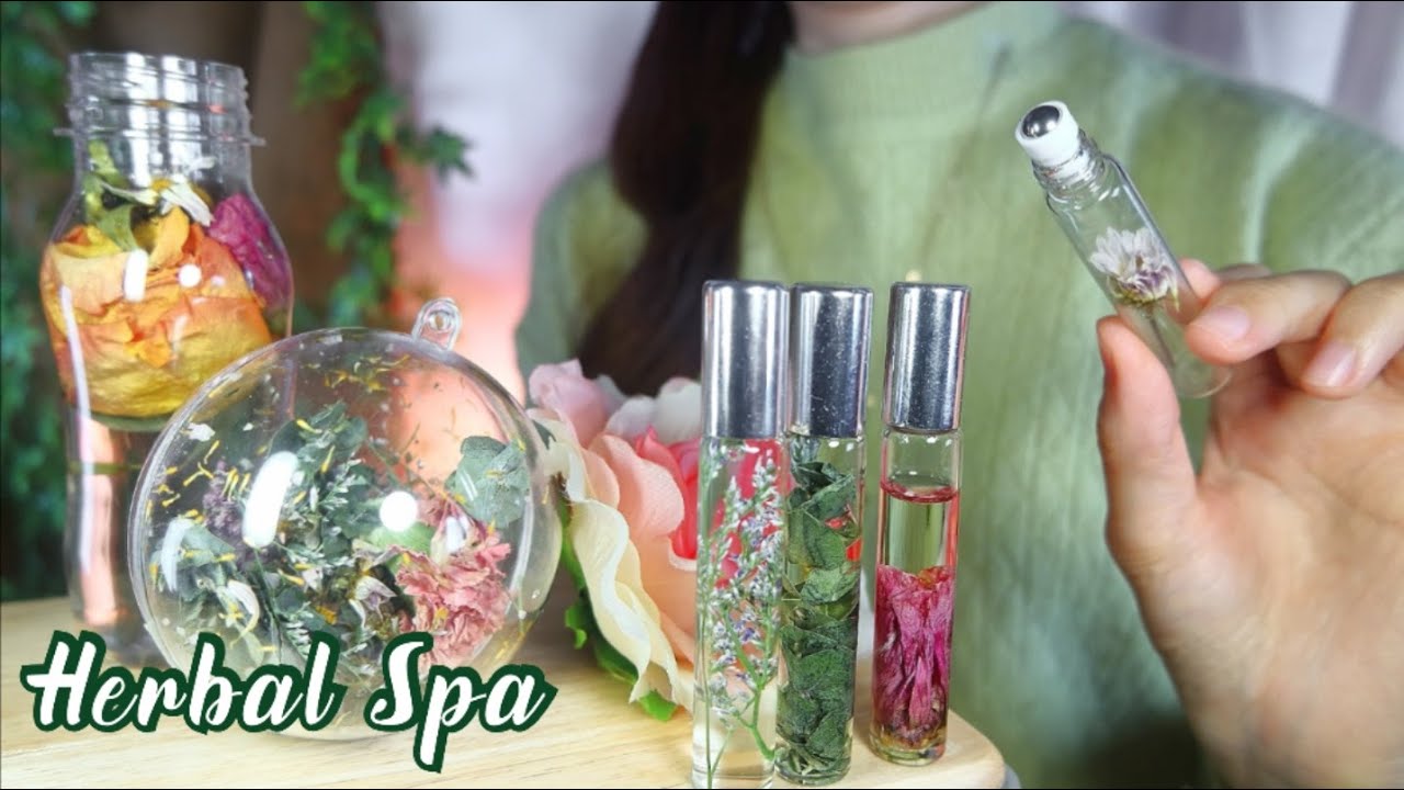 ASMR 허브 스파 Herbal SPA, Massage/한국어Roleplay. Personal Attention/Layered sound/롤온 롤링