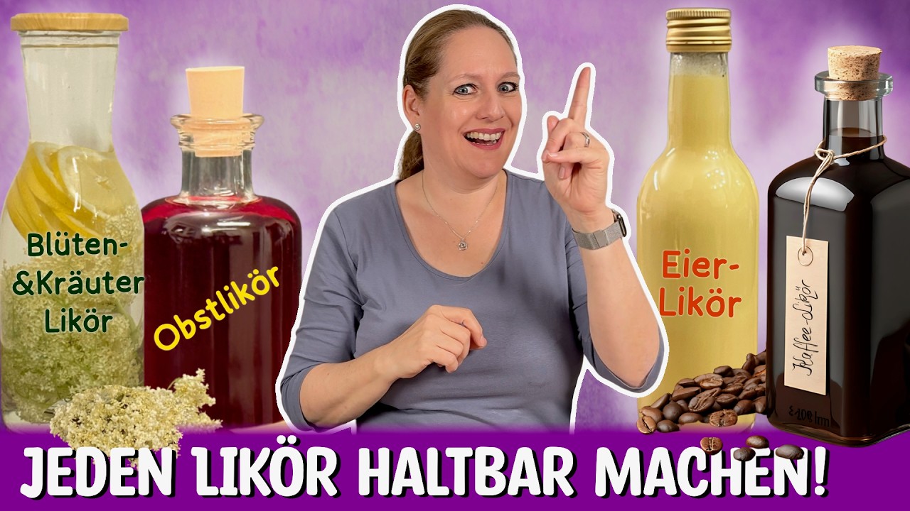 Lik&ouml;r machen ohne Risiko: Die einzige Regel, die ihr kennen m&uuml;sst! 😃👍