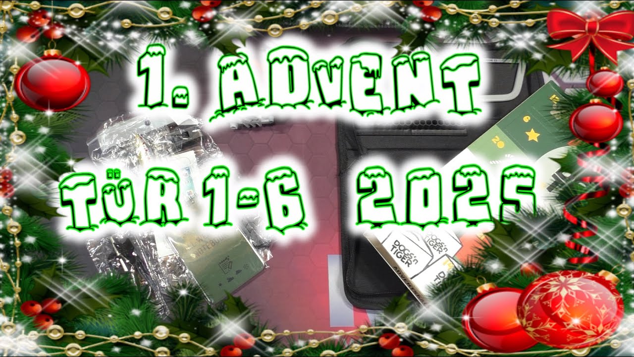 1. Advent Tür 1-6 Bosch/Survival +2 Extra Adventskalender 2025 | HD+ | Deutsch/German