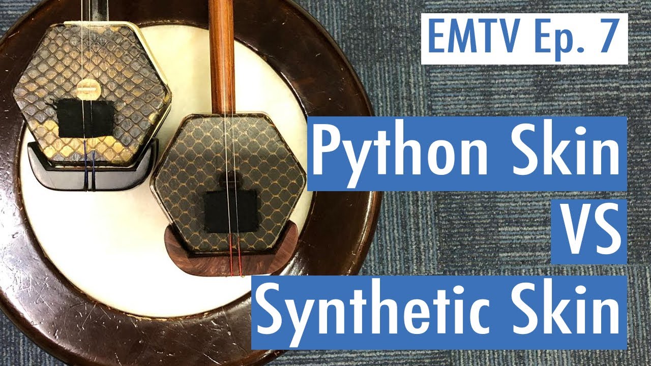 EMTV Ep 7 - Comparing Python Skin and Synthetic Skin (Eco) Erhu