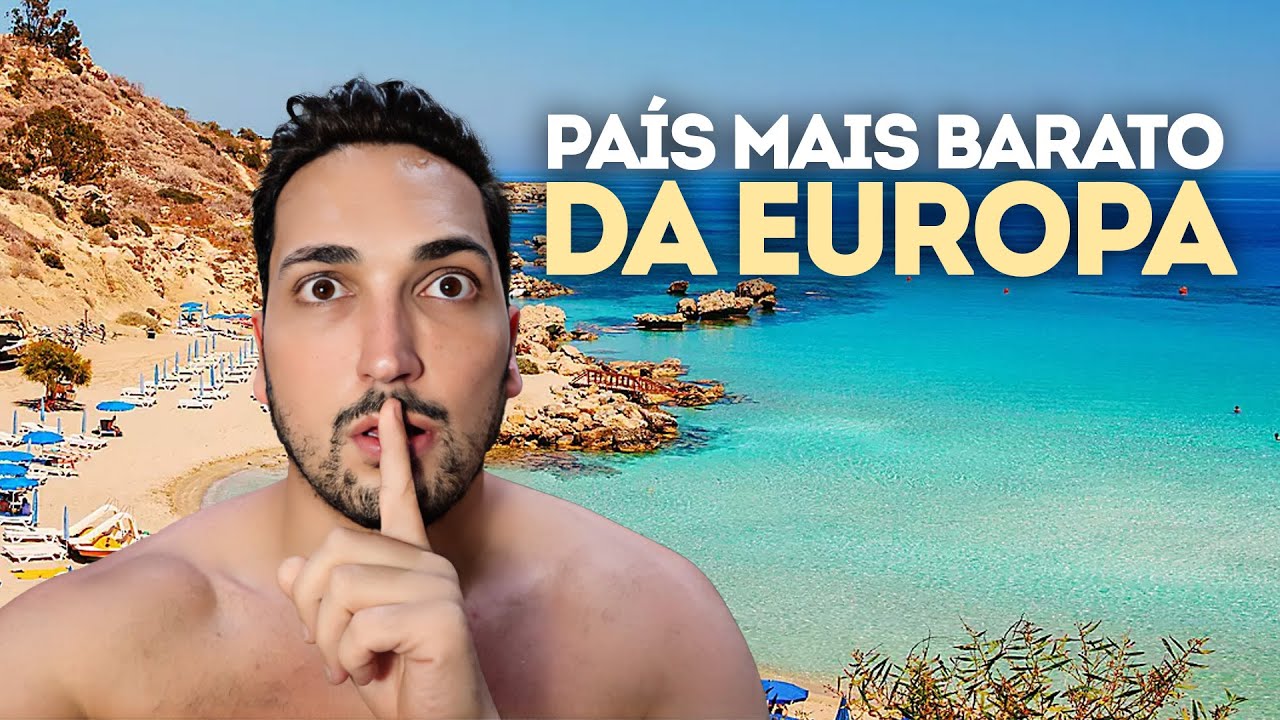 O PAÍS MAIS BARATO da EUROPA que NINGUÉM QUER IR! 😱 O Que Tem Pra Fazer no Chipre? MEU ROTEIRO