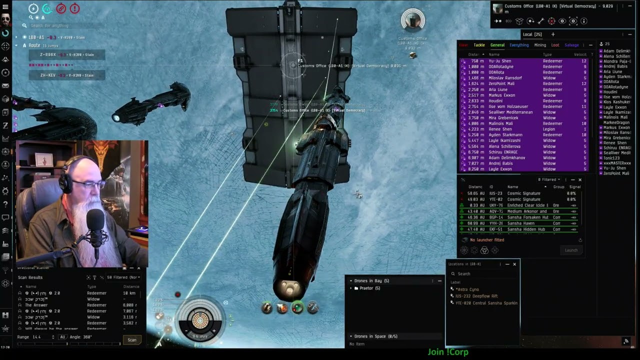 Customs Offices Fleet Bash - EVE Online 2823