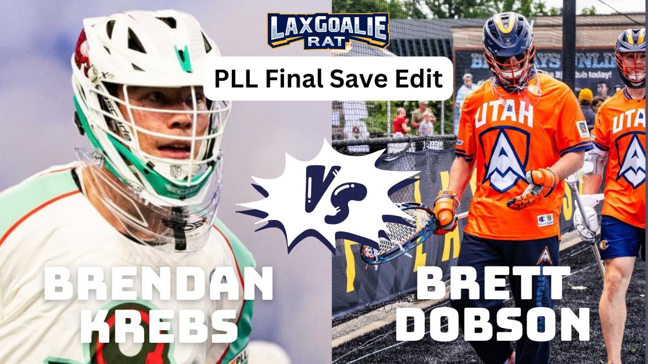 🏆 2024 PLL Finals Goalie Save Edit - Brett Dobson (Archers) vs. Brendan Krebs (Whipsnakes)