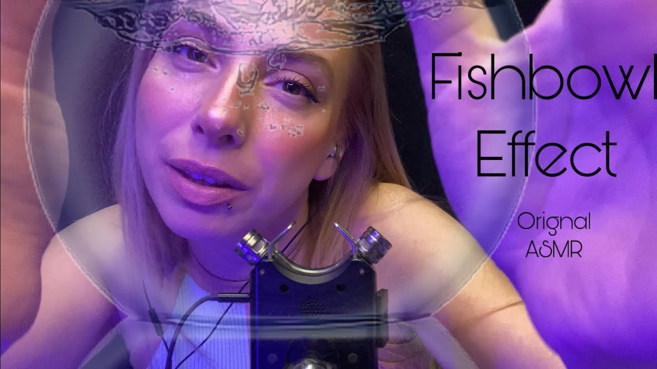 ASMR~Fishbowl Effect İnaudible Whispering 🐟OLUMLAMA