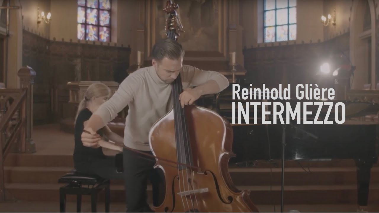 Intermezzo, R. Glière, Danijel Petrovic double bass & Olga Jørgensen piano