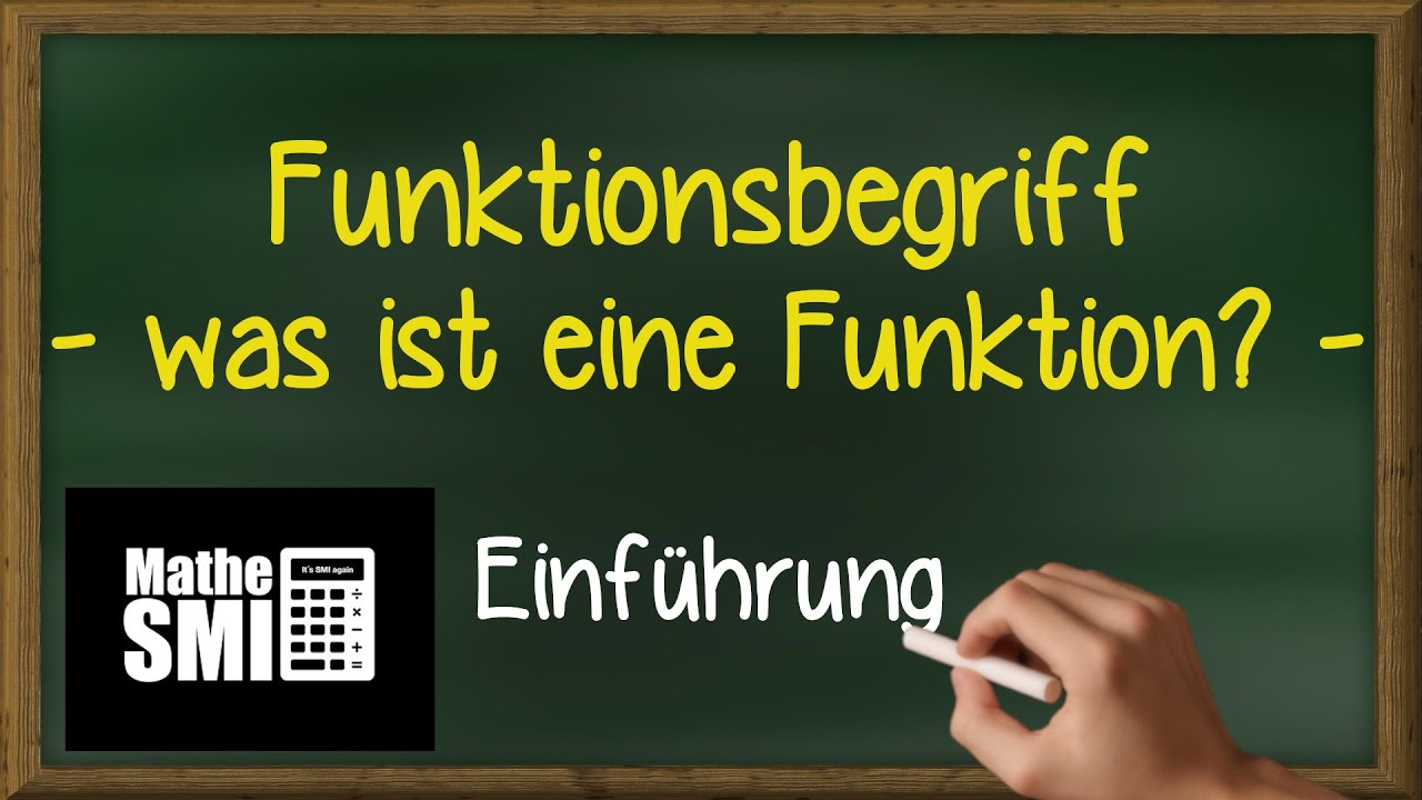Mathe Abitur/Fachabi: Analysis - Funktionsbegriff / Was ist eine Funktion?