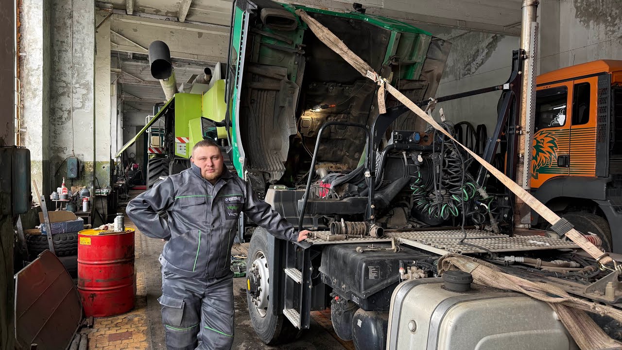 Гріється MAN TGS 18.540😢😢😢Шукаємо причину🤔Як зняти радіатор на MAN🤔