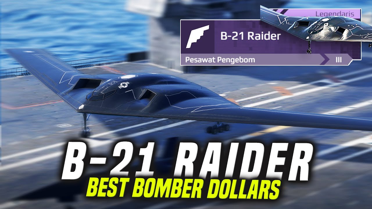 B-21 Raider Bomber F2P Lebih OP Dari B-2A Spirit... | Modern Warships