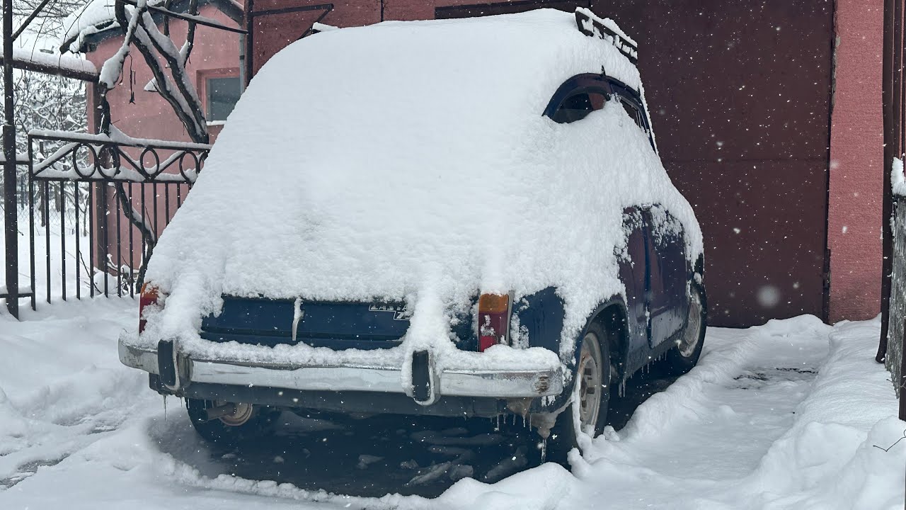 Fića-fićo i zimske čarolije 2026 (2) #zastava750 #fiat600 #snow #sneg #balkan 
