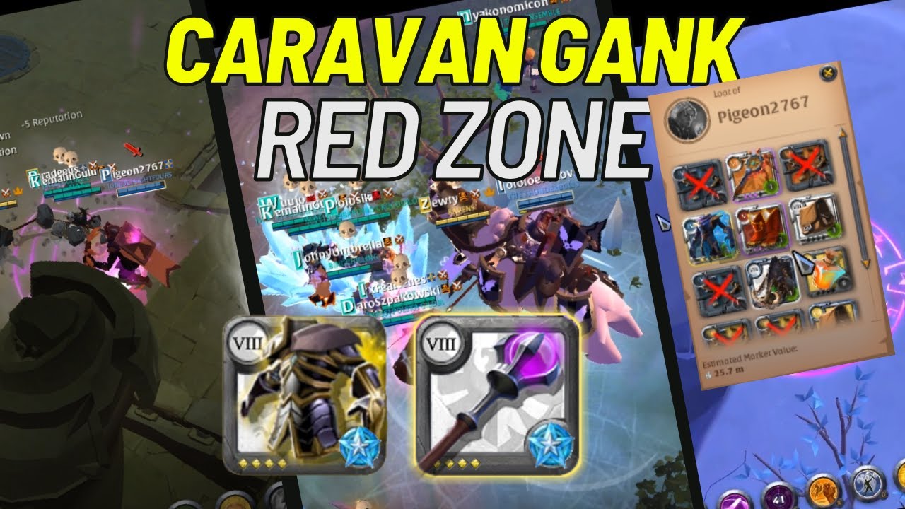 YA TUTARSA! | Caravan Ganking | Albion Online | MMORPG