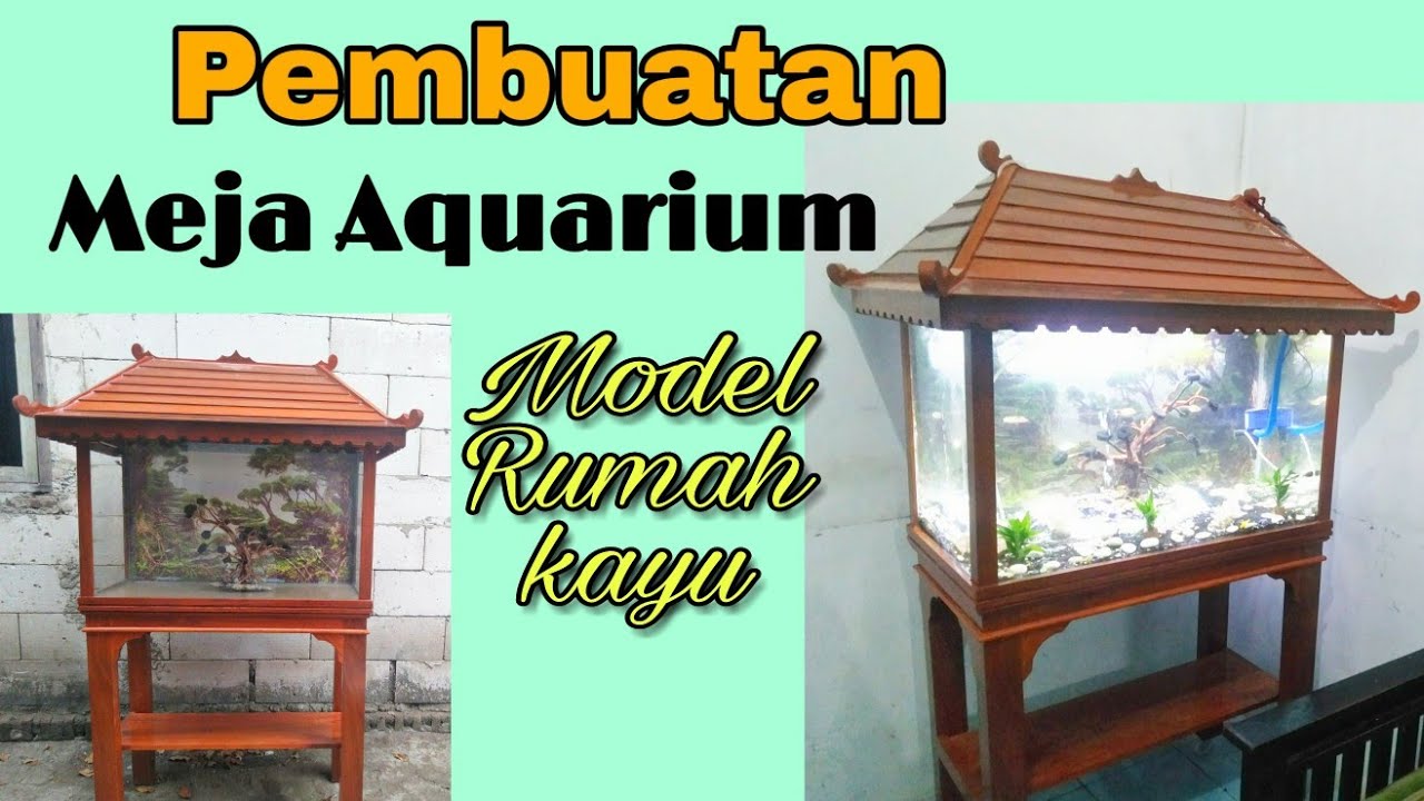 Pembuatan meja aquarium