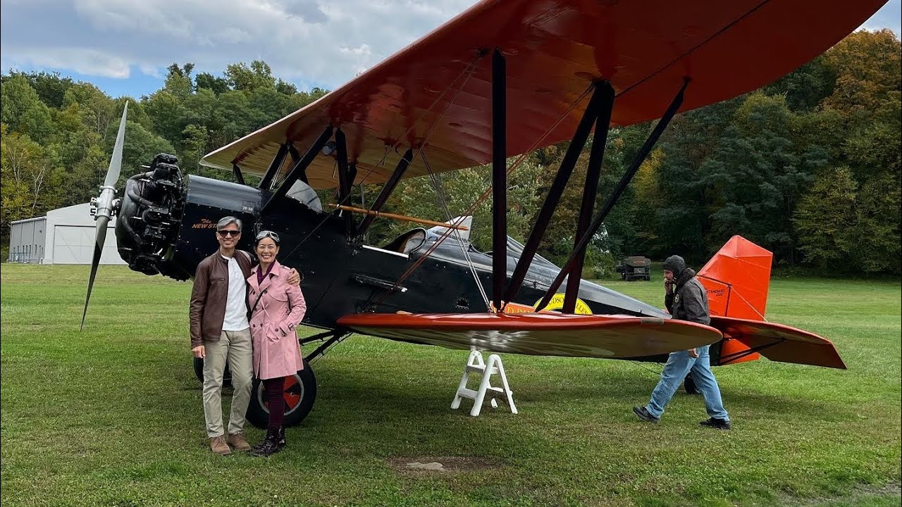 Our WILD Biplane Ride! What's it Like to Ride in a Bi-Plane?