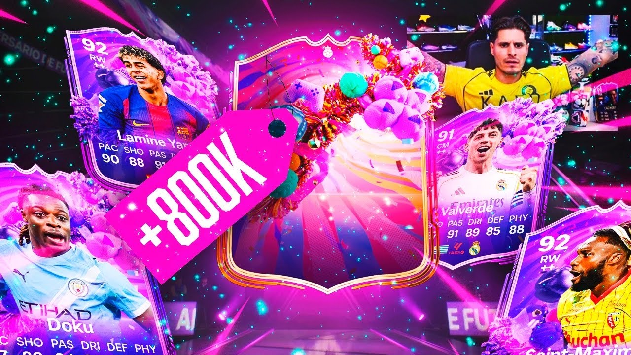 ABRO MUCHOS SOBRES Y ME TOCA UN FUT BIRTHDAY DE +800 K!! | FC 26
