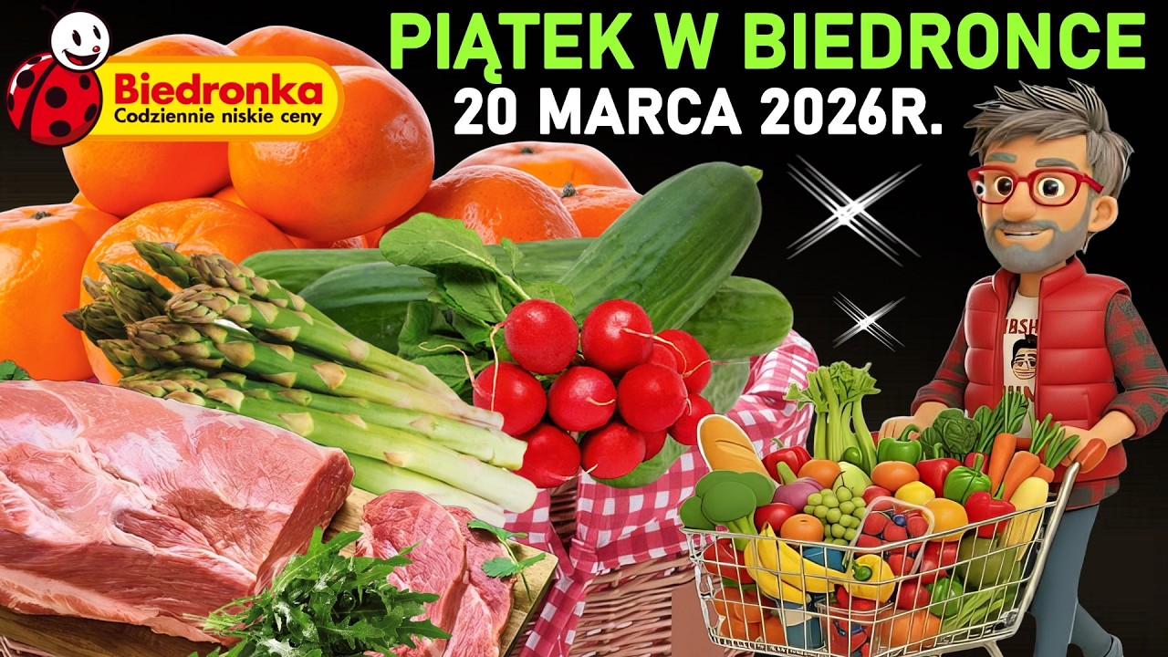 BIEDRONKA | Nowa Oferta | Piątek 20.03.2026 | Tani Piątek w Biedronce !