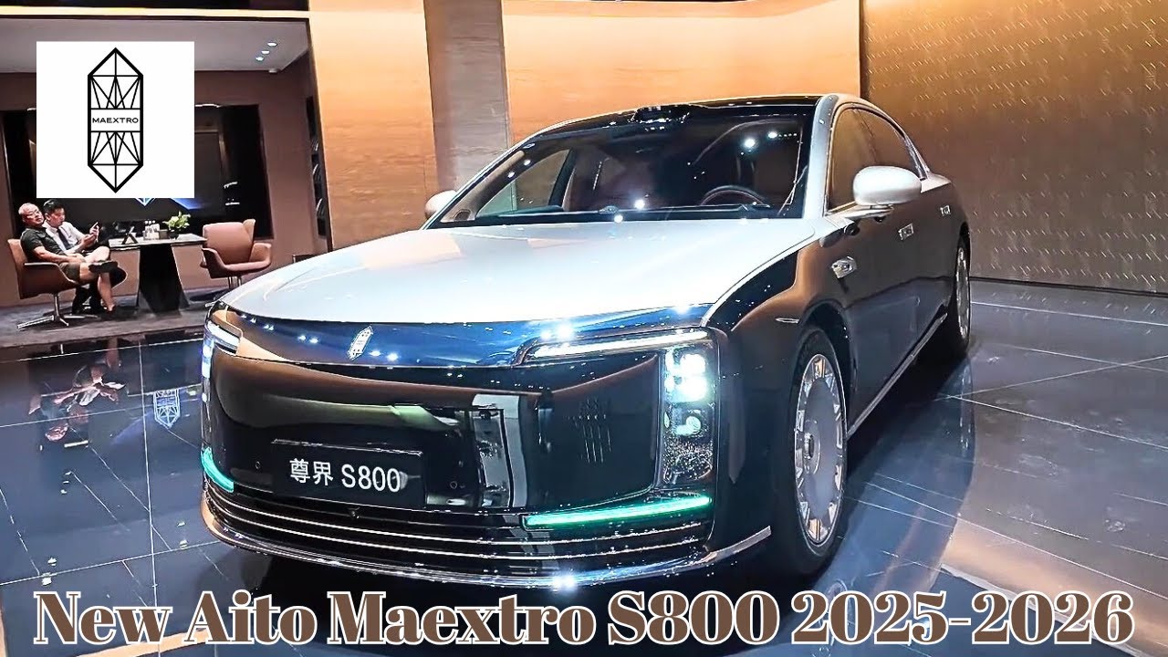 China's Rolls-Royce | 3,600 Orders in 1 Week and 1,600 in 24 hours.| Aito Maextro S800 2025-2026