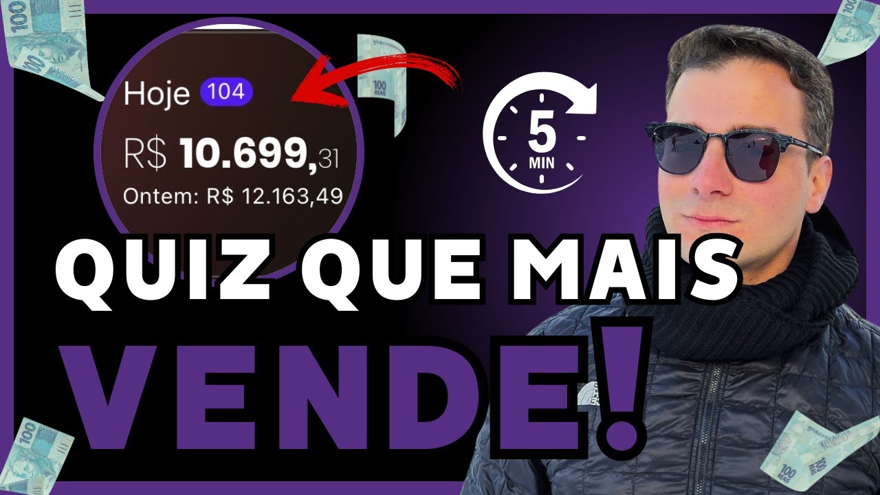 Achei o Quiz Que Mais Vende no Brasil Agora (e Como Copiar!)