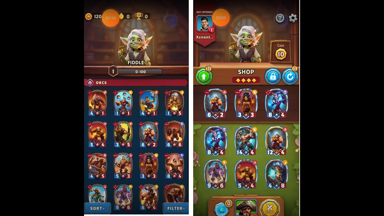 ARCANE RUSH Auto Battler - Gameplay walkthrough 1