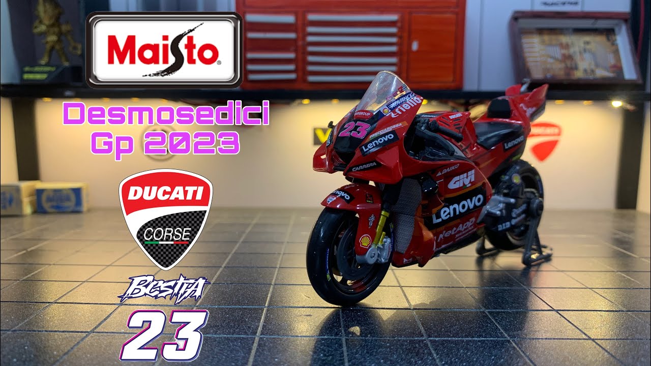 Diecast Ducati Desmosedici 2023 Enea Bastianini By Maisto
