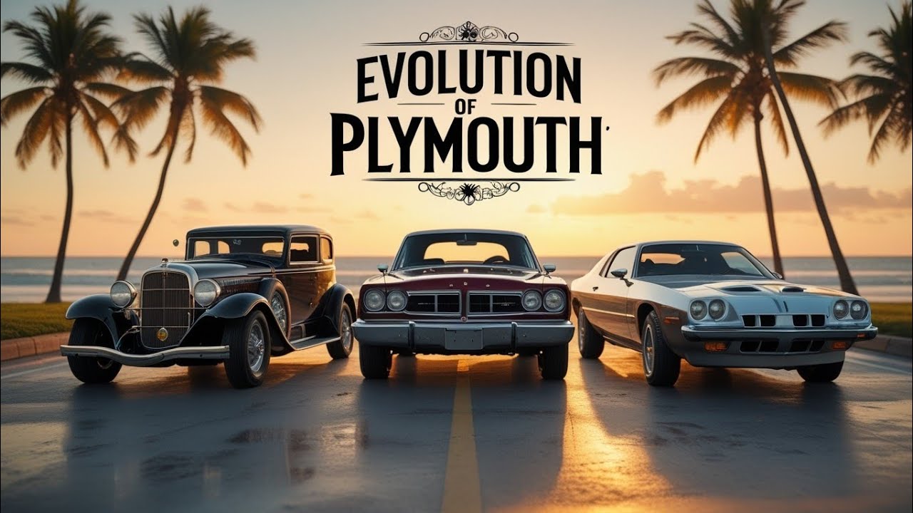 Evolution of Plymouth (1928&ndash;1997) &mdash; 3 Minutes of Transformation
