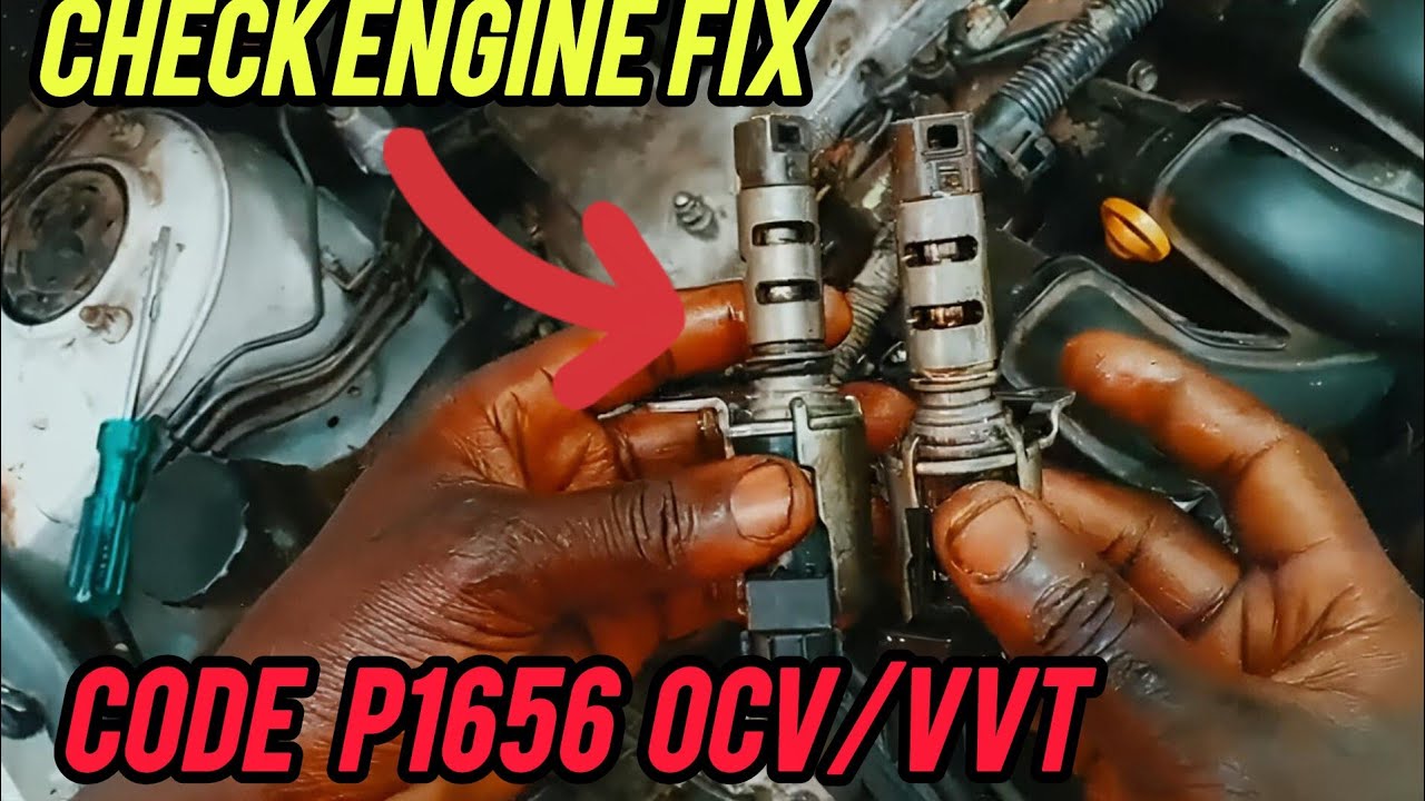 Как исправить ошибку P1656 в цепи OCV, блок 1, двигатель 1ZZ, Toyota Premium 2001-2004 #gariautocare