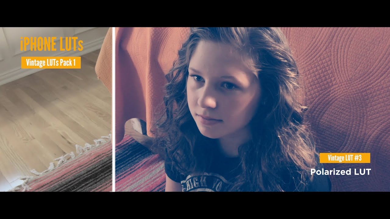 Vintage LUTs Pack 1 (for FiLMiC Pro footage)