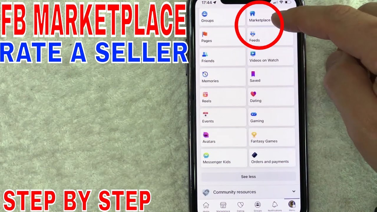 ✅ How To Rate A Facebook Marketplace Seller 🔴