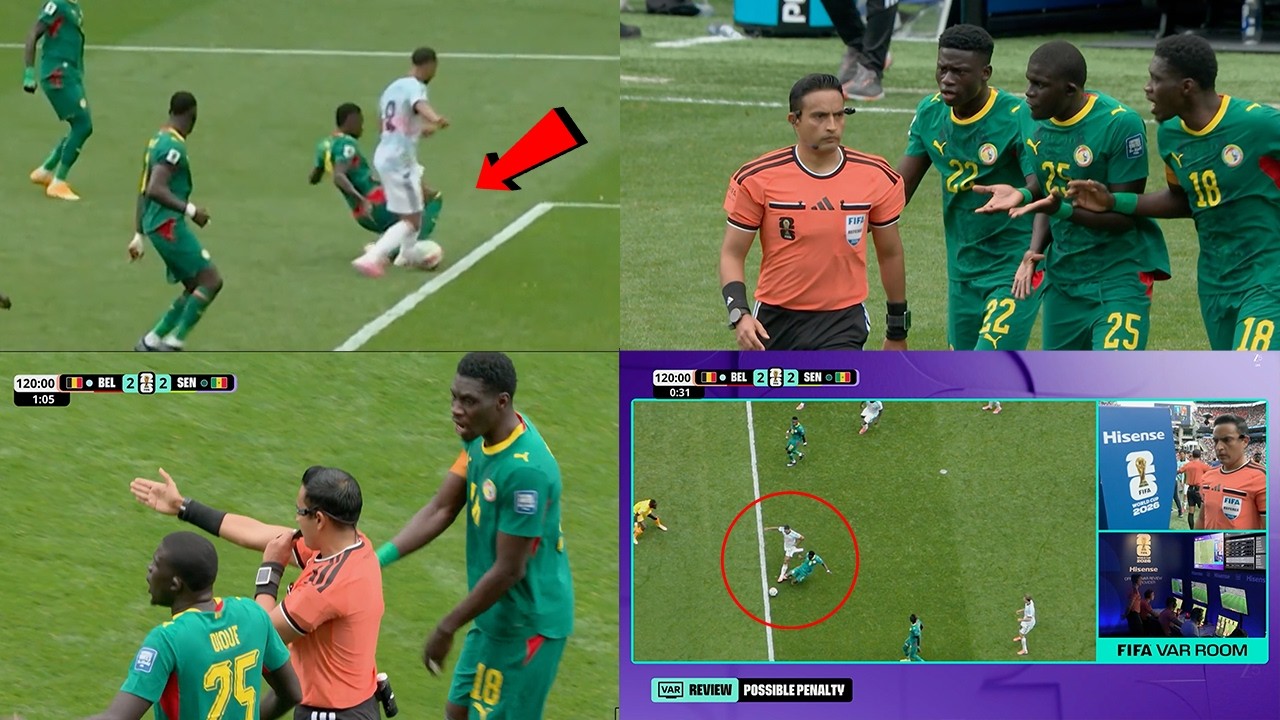 🚨 Belgium's LAST-SECOND Penalty Sparks Huge World Cup Controversy! Senegal ROBBED or Fair Decision ?