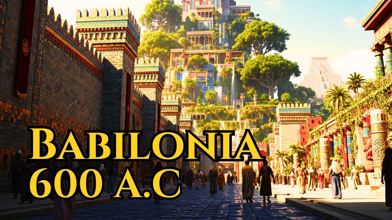Babilonia 600 A.C : Los Jardines Colgantes como nunca los viste