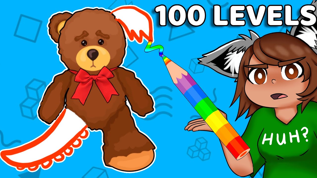 I Did 100 Levels Of This Drawing Game