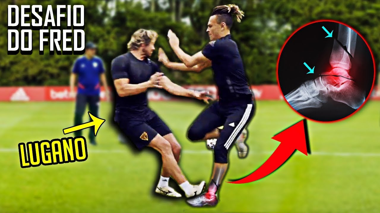 Lugano quebrando o Fred no Desafio!