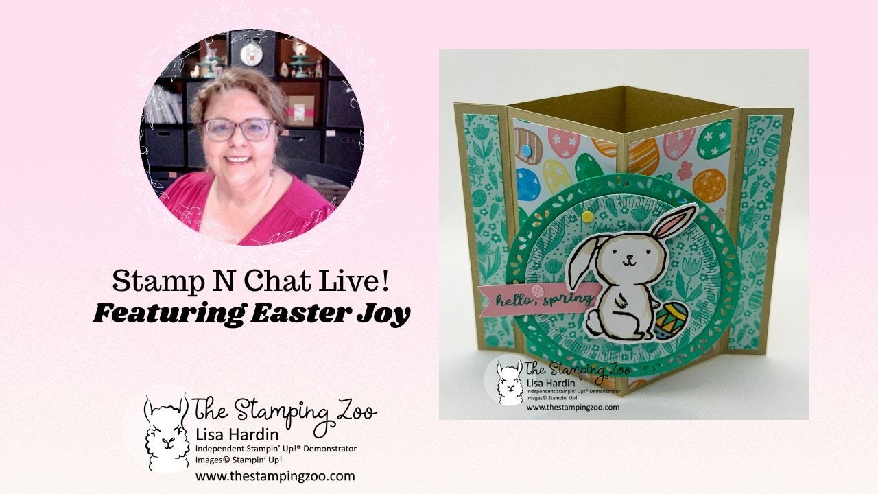 Stamp N Chat Fun Fold with Easter Joy!
