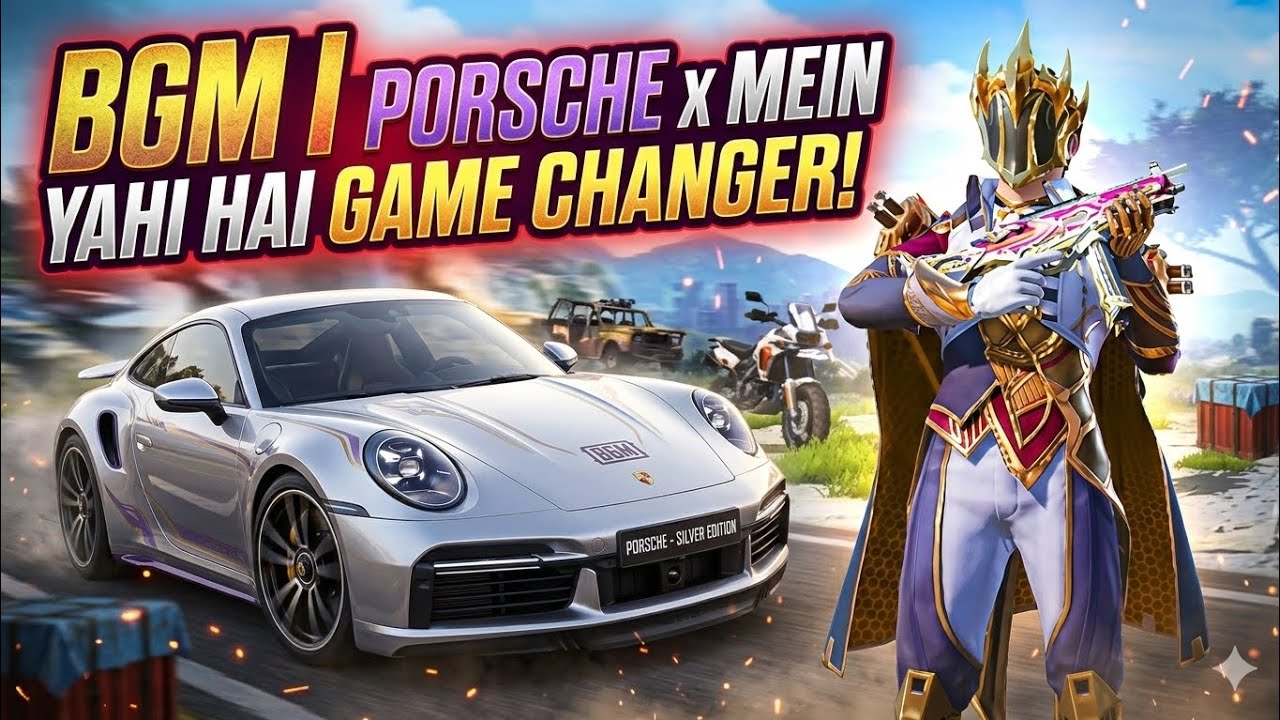 Bina kill Porsche car se chicken dinner