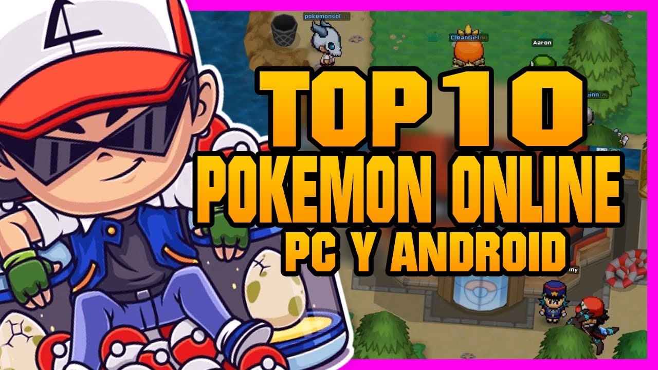 👉TOP 10 JUEGOS⚡️POKÉMON ONLINE⚡️GRATIS para PC y ANDROID 2020