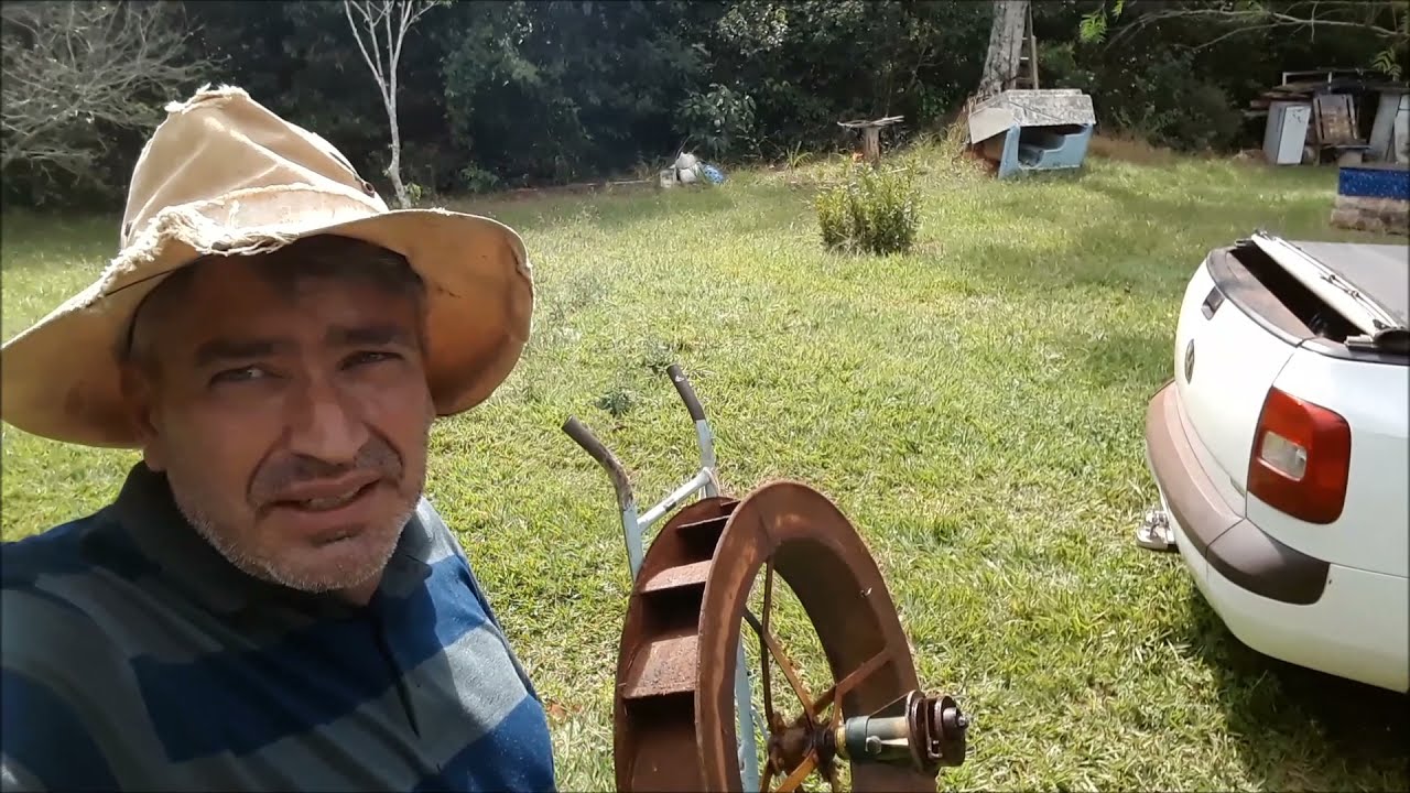 Tirei a Roda D`&aacute;gua ZM 44 Pra Consertar