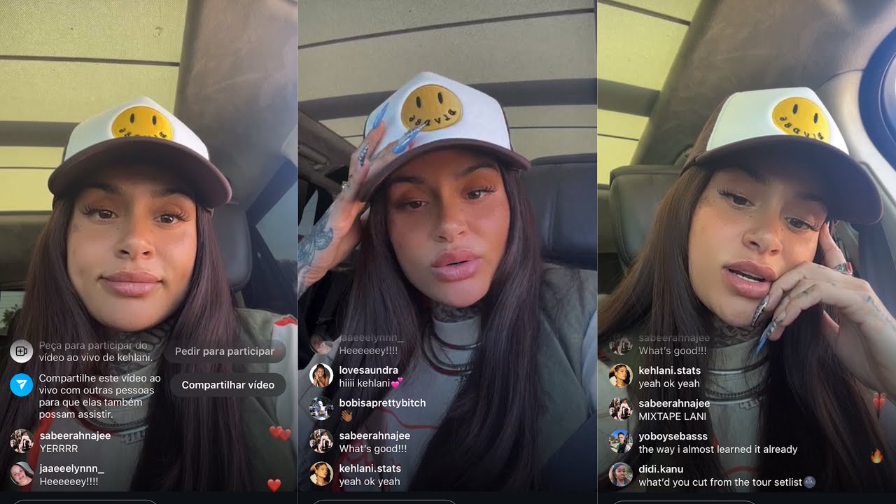 Kehlani&rsquo;s Instagram Live - August 26, 2024.