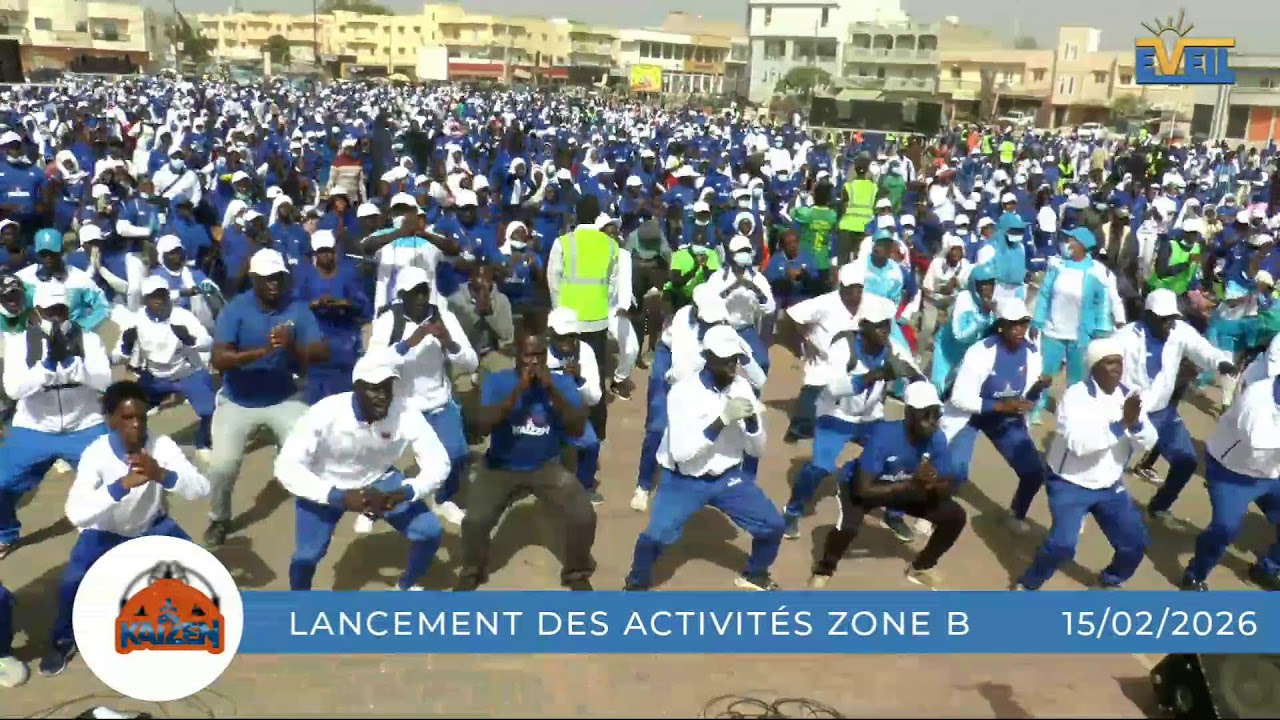 🔴Direct Mbour - KAIZEN Lancement des activités de la Zone B du DMWM