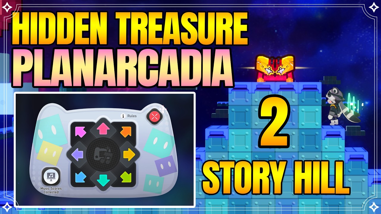 All Hidden Treasures on Planarcadia 2 - Second Stop: Story Hill - Bizzarre Melody【Honkai: Star Rail】